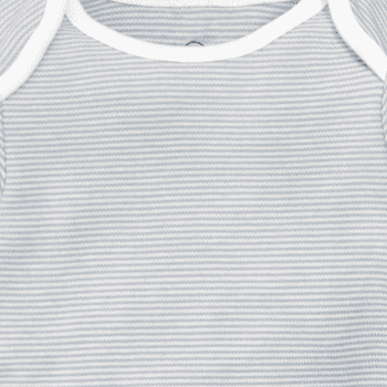 Image showing the Long Sleeve Bodysuit, 3 - 6 Months, Blue Stripe product.