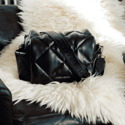 Image showing the Nova Eco Compact Changing Bag, Black Quilted product.