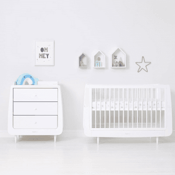 Image showing the Pack of 2 Cot & Cot Bed Fitted Sheets, Star product.