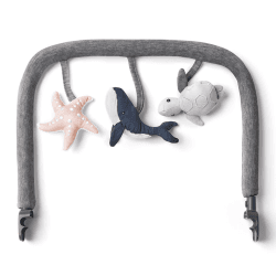 Image showing the Evolve Bouncer Toy Bar, Charcoal Ocean Wonders product.