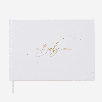 Image showing the My Baby Memory Journal, White product.