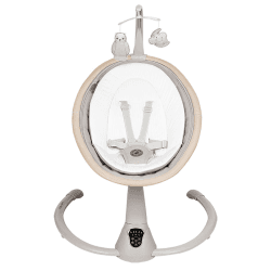 Image showing the Cassia Electric Baby Swing, Classic Beige product.