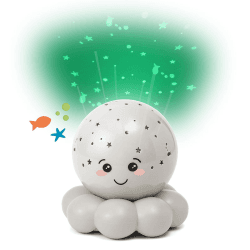 Image showing the Twinkles To Go Octo Night Light, Grey product.