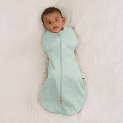 Image showing the Cocoon Swaddle Sleeping Bag 0.2 TOG Newborn, Sage product.