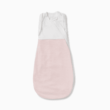 Image showing the Newborn Swaddle Bag, Blush Stripe product.