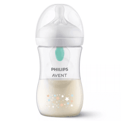 Image showing the Natural Response AirFree Vent Baby Bottle, 260ml, Stars product.