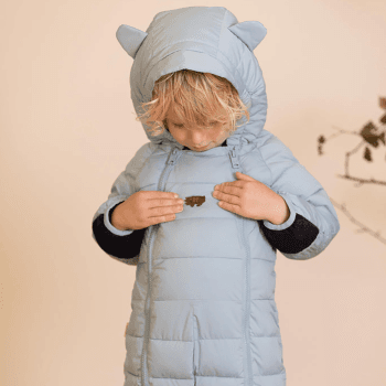 Image showing the Cloud Pramsuit Onesie, 0 - 6 Months, Seagrass product.