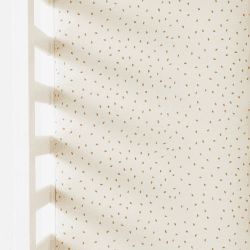 Image showing the Organic Crib Fitted Sheet, W35 x L80cm, Linen Rice product.