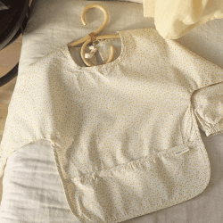 Image showing the Long Sleeved Bib, Daisy Meadow product.