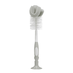Image showing the Options Bottle & Teat Brush, Grey product.