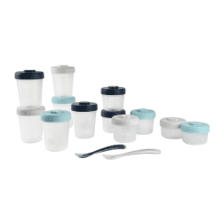 Image showing the 14 Piece Baby Food Storage Set, Storm product.