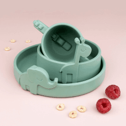 Image showing the Raffi Peekaboo Bowl, Green product.