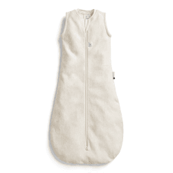 Image showing the All Year Jersey Sleeping Bag 1.0 TOG 3 - 12 Months, Oatmeal product.
