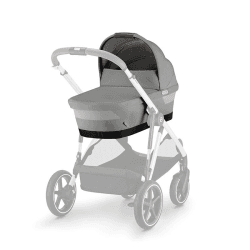 Image showing the Gazelle S Carrycot, Stone Grey product.