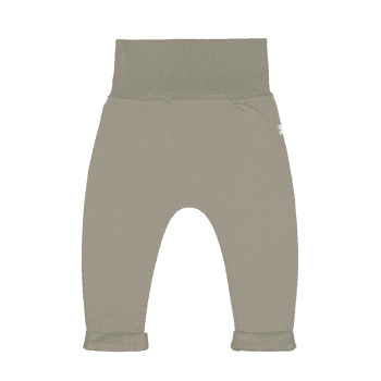 Image showing the Hight Waist Pants GOTS, 0 - 3 Months, Olive product.