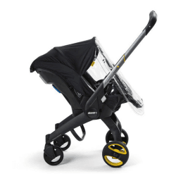 Image showing the Doona+ Car Seat Rain Cover, Black product.