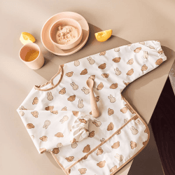 Image showing the Miffy Long Sleeve Waterproof Bib product.