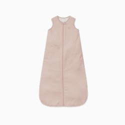 Image showing the Ribbed Front Opening Sleeping Bag, 1.5 TOG, 0 - 6 Months, Blush product.