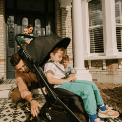 Image showing the Metro 3 Compact Stroller, Onyx Black product.