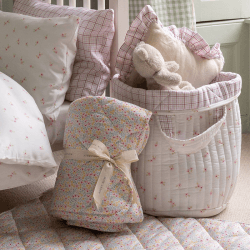 Image showing the Quilted Stay & Play Mat, Wildflower Garden product.