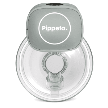 Image showing the LED Wearable Handsfree Electric Breast Pump, Sea Salt product.