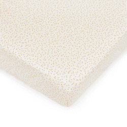 Image showing the Cotbed Fitted Sheet, Daisy Meadow product.