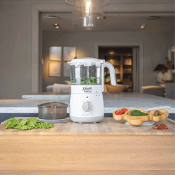 Image showing the Baby Food Maker, White/Grey product.