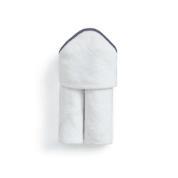 Image showing the Hooded Baby Towel, Denim Blue product.