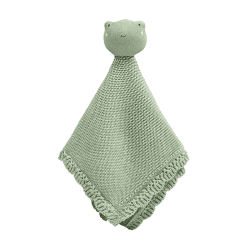 Image showing the Friendly Frog Cuddle Cloth, Green product.