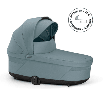 Image showing the Cot S Lux Carrycot, Stormy Blue product.