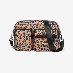 Image showing the Axel Buggy Organiser & Changing Bag, Brown Leopard product.