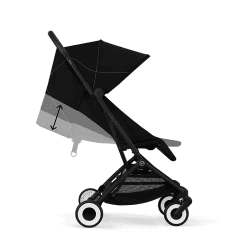 Image showing the Libelle Compact Pushchair, Magic Black product.