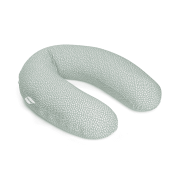 Image showing the Buddy Pregnancy Pillow with Silent Micro Beads, Cloudy Khaki product.