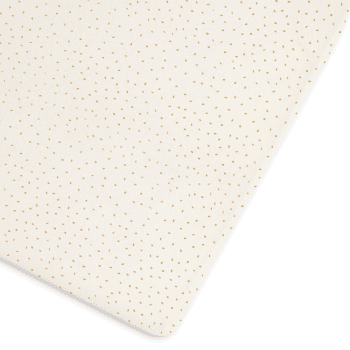 Image showing the Organic Cot & Cot Bed Fitted Sheet, W60 x L120cm, Linen Rice product.