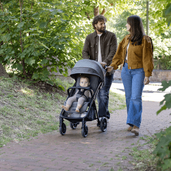 Image showing the Parcel LX Signature Stroller, Eclipse product.