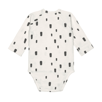 Image showing the Long Sleeve Bodysuit with Print GOTS, 3 - 6 Months, Bricks Milky product.