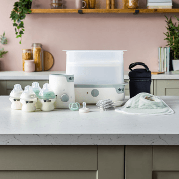 Image showing the 12 Piece Complete Baby Feeding Set, White product.