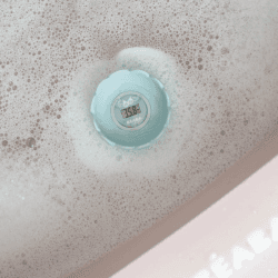 Image showing the Lotus Digital Bath and Room Thermometer, Blue product.