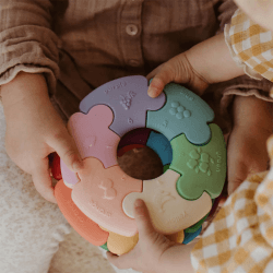Image showing the Colour Wheel & Teether, Pastel product.