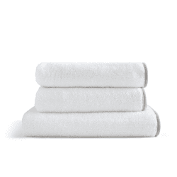 Image showing the 3 Piece Baby Towel Set, Grey product.