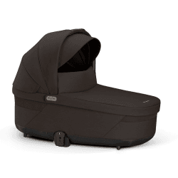 Image showing the Cot S Lux Carrycot, Chocolate Brown product.