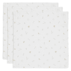 Image showing the Lovely Birds Pack of 3 Muslin Cloths, 70 x 70cm product.