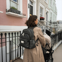 Image showing the Changing Backpack, Soft Black product.