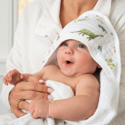Image showing the Essentials Pack of 2 Hooded Towels, Dino Jungle product.