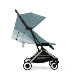 Image showing the Orfeo Compact Pushchair, Stormy Blue product.