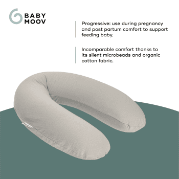 Image showing the Buddy Pregnancy Pillow with Silent Micro Beads, Sand product.