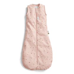 Image showing the All Year Jersey Sleeping Bag 1.0 TOG 3 - 12 Months, Daisies product.