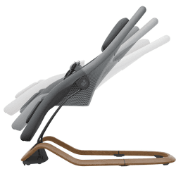 Image showing the Dove Pro Baby Bouncer, Elegance Graphite product.