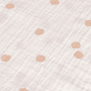 Image showing the Little Mateys Pack of 3 Muslins, 60 x 60cm, Spicy Orange product.