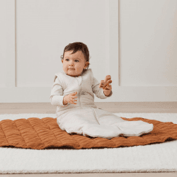 Image showing the Winter Jersey Sleeping Bag 2.5 TOG 3 - 12 Months, Oatmeal product.